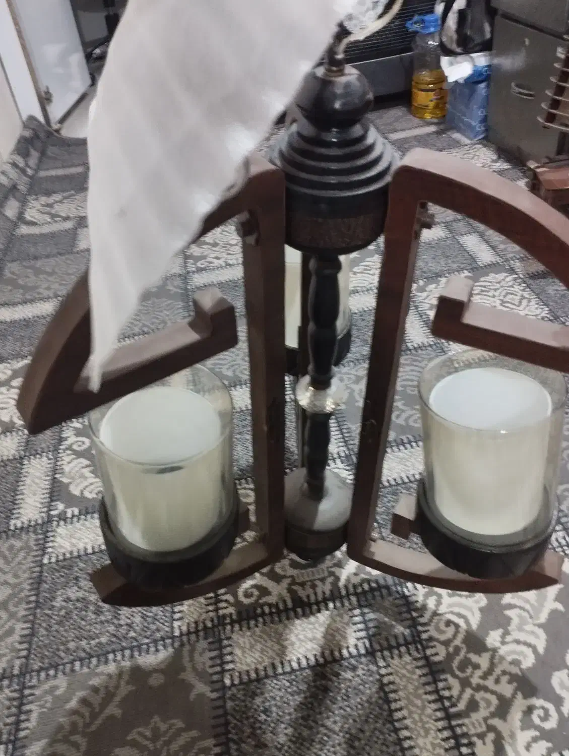 لوستر|لوستر و چراغ آویز|مشهد, رسالت|دیوار