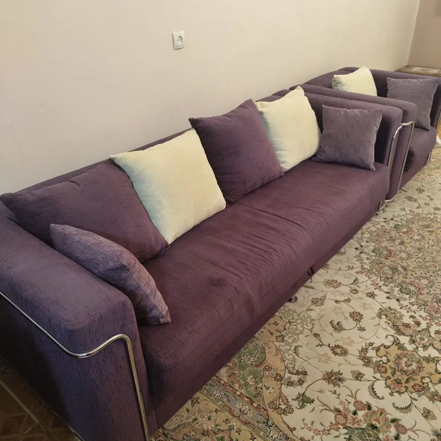 مبل هفت نفره استقبال ترک|مبلمان خانگی و میز عسلی|کرمان, |دیوار