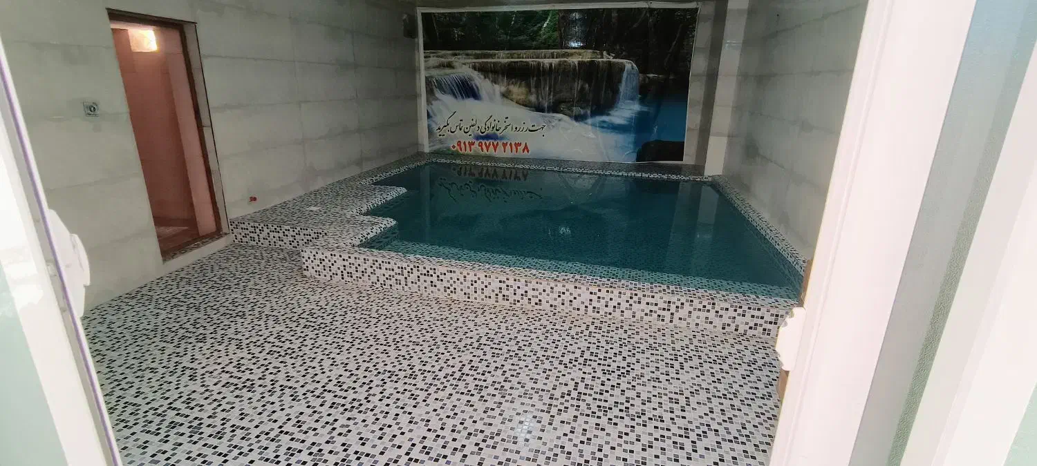 سوئیت استخر دار در حاشیه زاینده رود|اجارهٔ کوتاه‌مدت ویلا و باغ|سامان, |دیوار