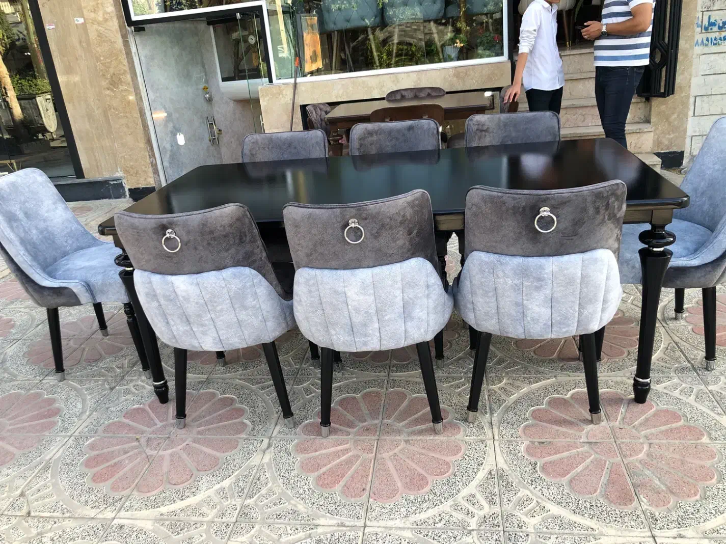 میز غذا خوری هشت نفره سفارشی|میز و صندلی غذاخوری|قم, بنیاد|دیوار