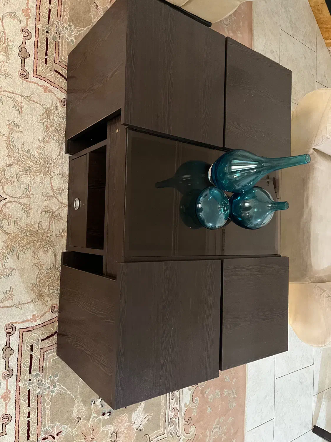 مبل ۷ نفره با میزوسط و ۴ عدد عسلی و میز غذاخوری|مبلمان خانگی و میز عسلی|قائمشهر, |دیوار