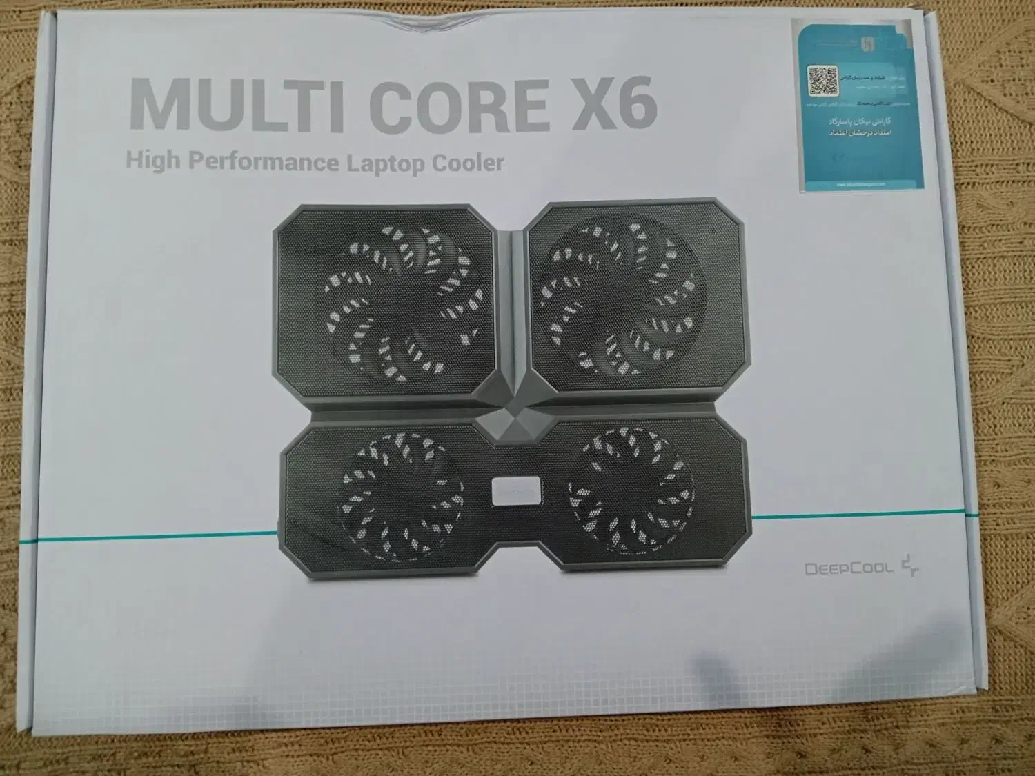 کول پد چهار فن برند DeepCool|قطعات و لوازم جانبی رایانه|مشهد, گوهرشاد|دیوار