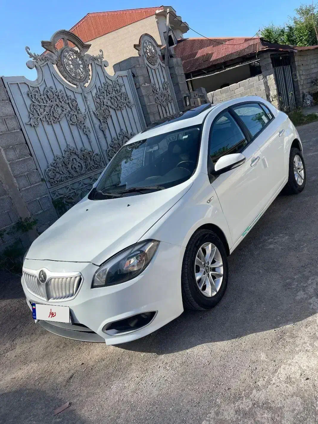 برلیانس مدل ۹۶بدون رنگ ۱۰۰تا کار واقعی|خودرو سواری و وانت|رشت, پل تالشان|دیوار