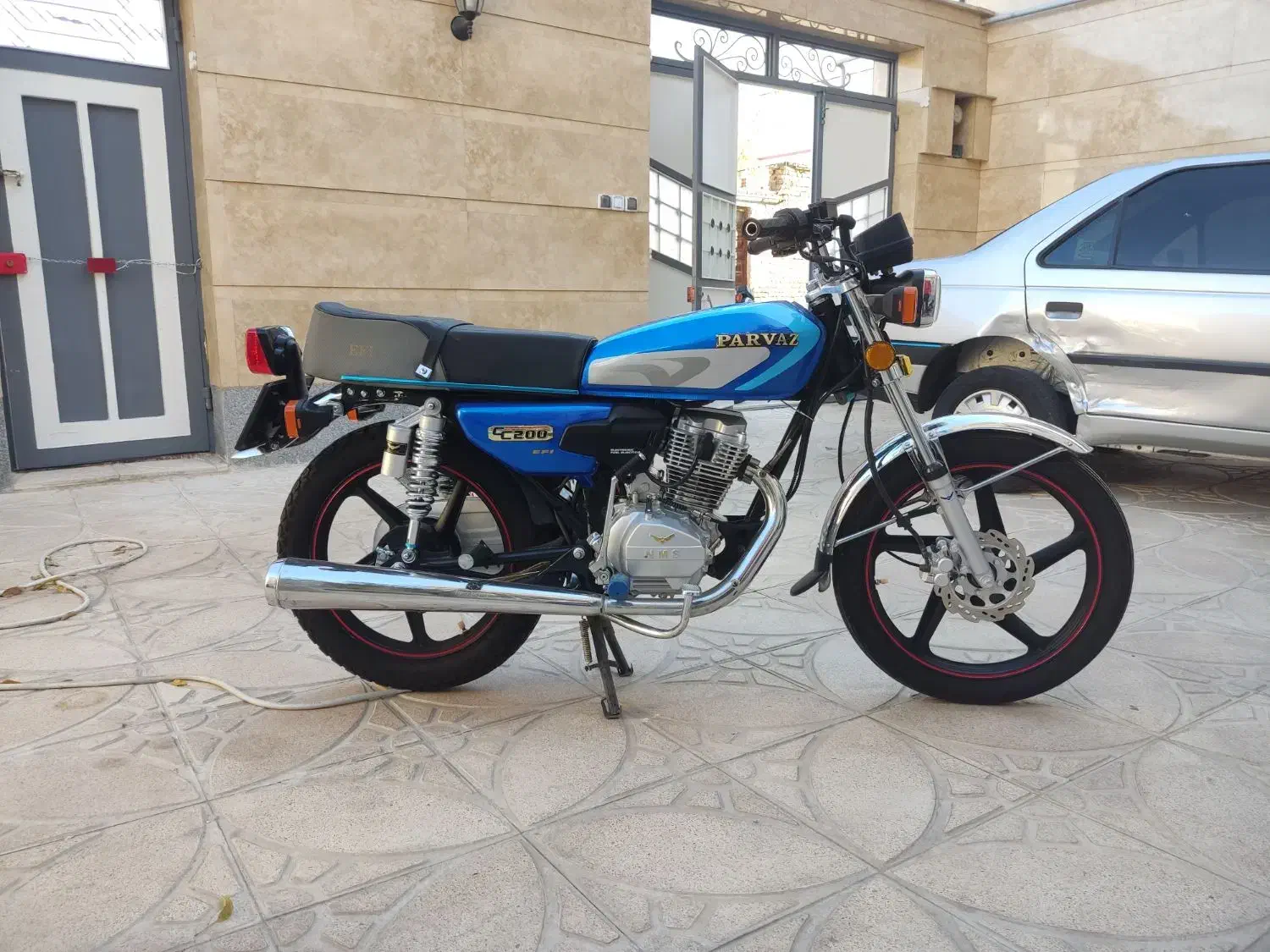 موتور پرواز خشک|موتورسیکلت|اهر, |دیوار