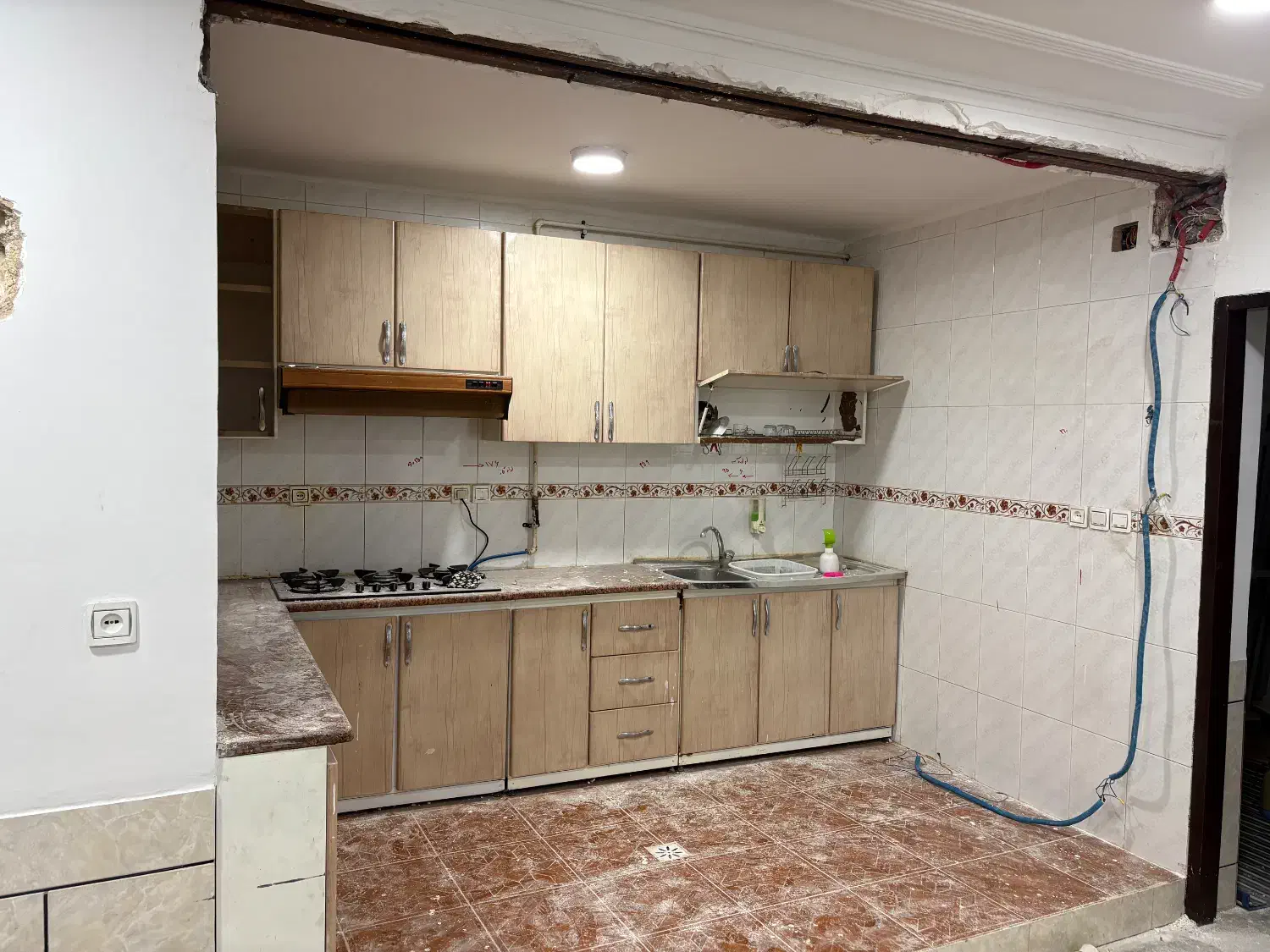 کابینت فلزی|آب‌چکان و نظم‌دهنده ظروف|دزفول, |دیوار