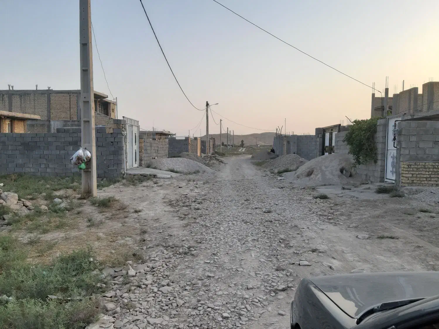 زمین ۲۸۷مترورودی سمغان|فروش زمین و ملک کلنگی|دهدشت, |دیوار