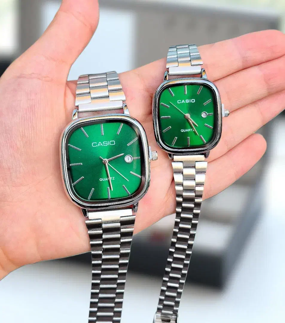 حراج ست نامزدی ساعت کاسیو مربعی اولدمانی CASIO|ساعت|تبریز, |دیوار