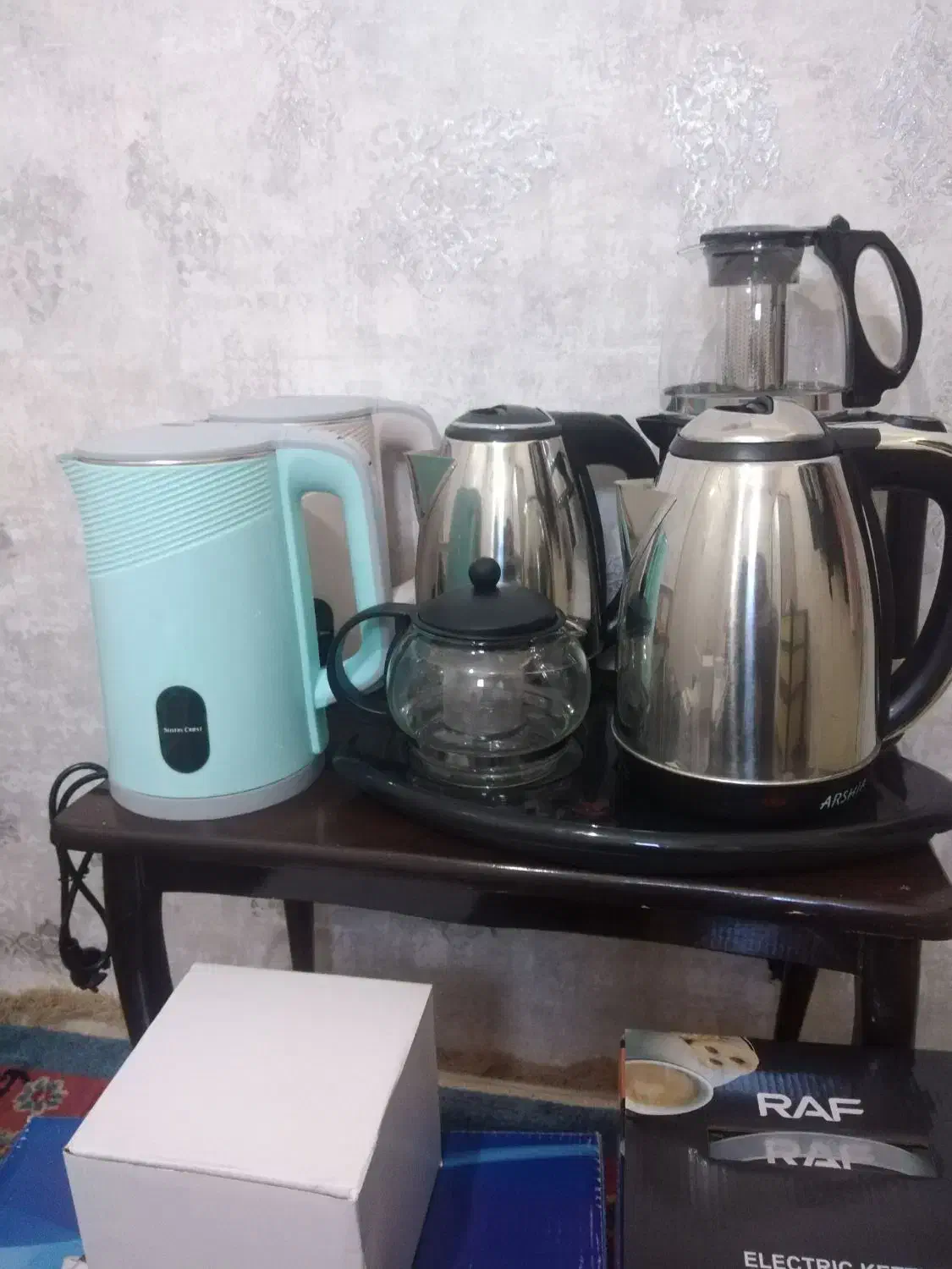 چایی ساز بغل همی و روهمی کتری برقی ها|سماور، چای‌ساز، قهوه‌ساز|رباط‌کریم, رباط‌کریم|دیوار