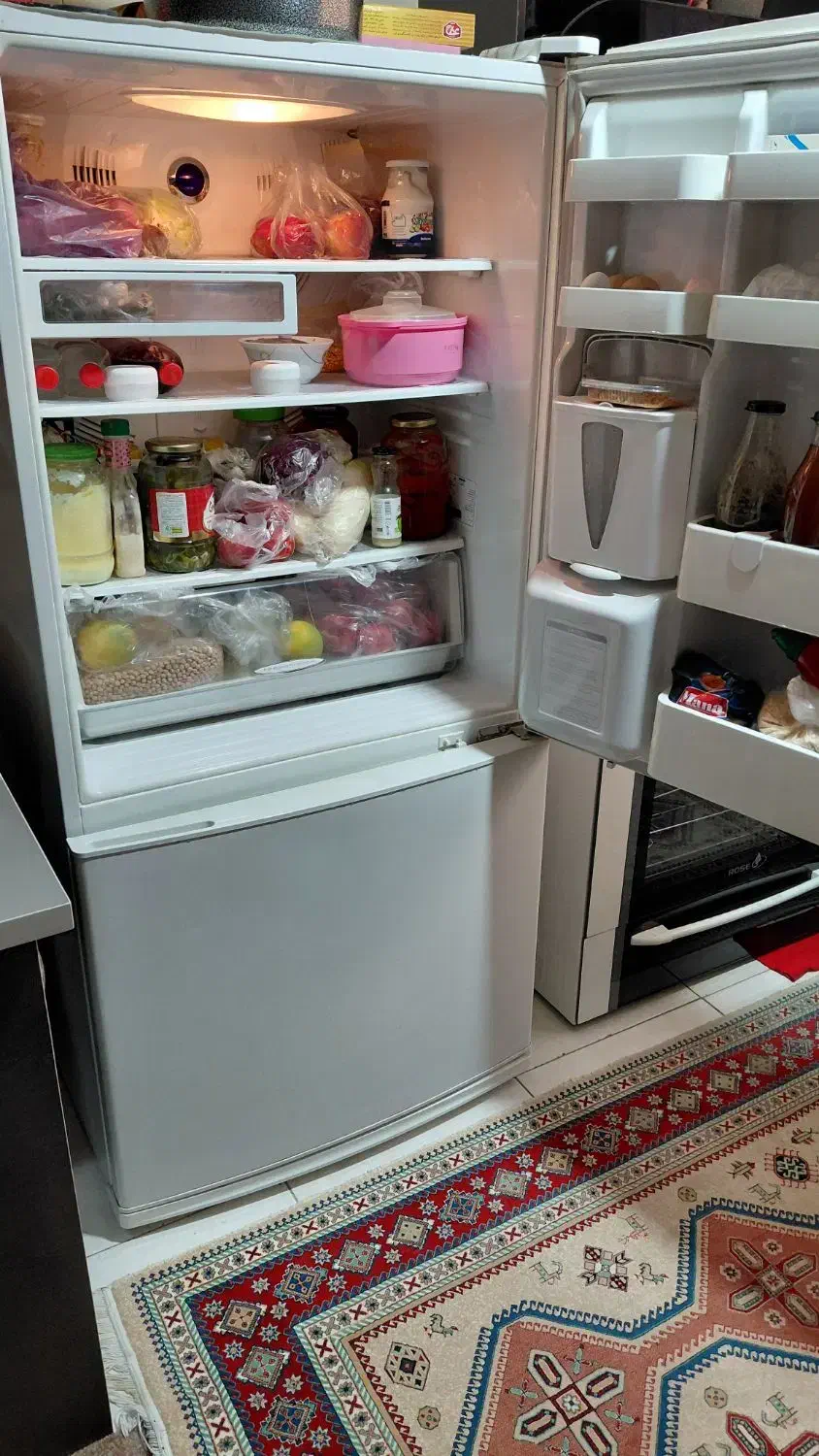 یخچال فریزر اسنوا کمبی۸۱۰|یخچال و فریزر|کهریزک, |دیوار