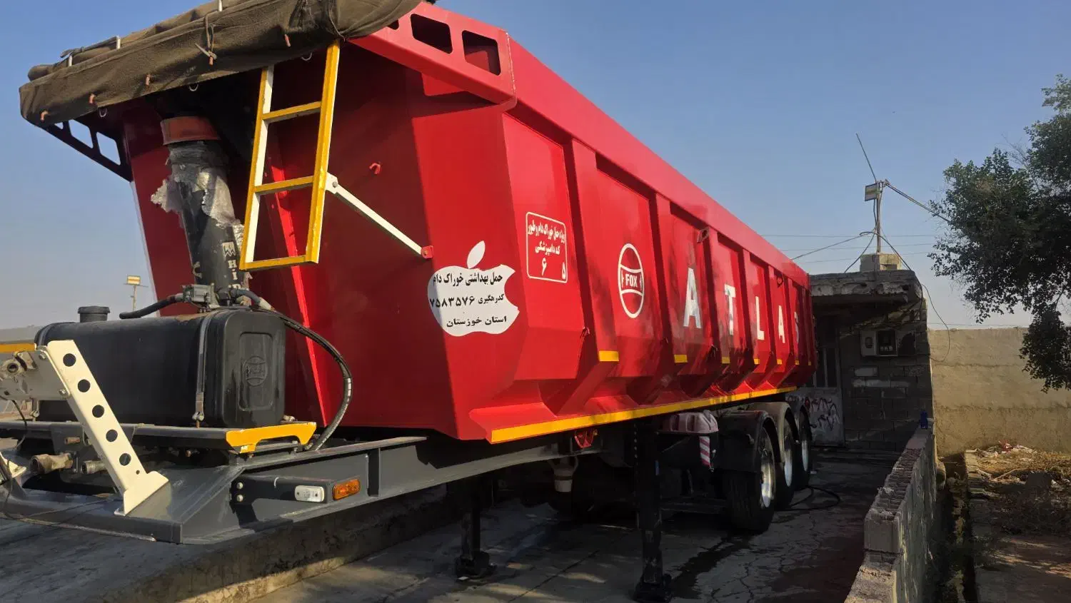 تریلی ۳ محور اطلس|خودرو سنگین|رامشیر, |دیوار