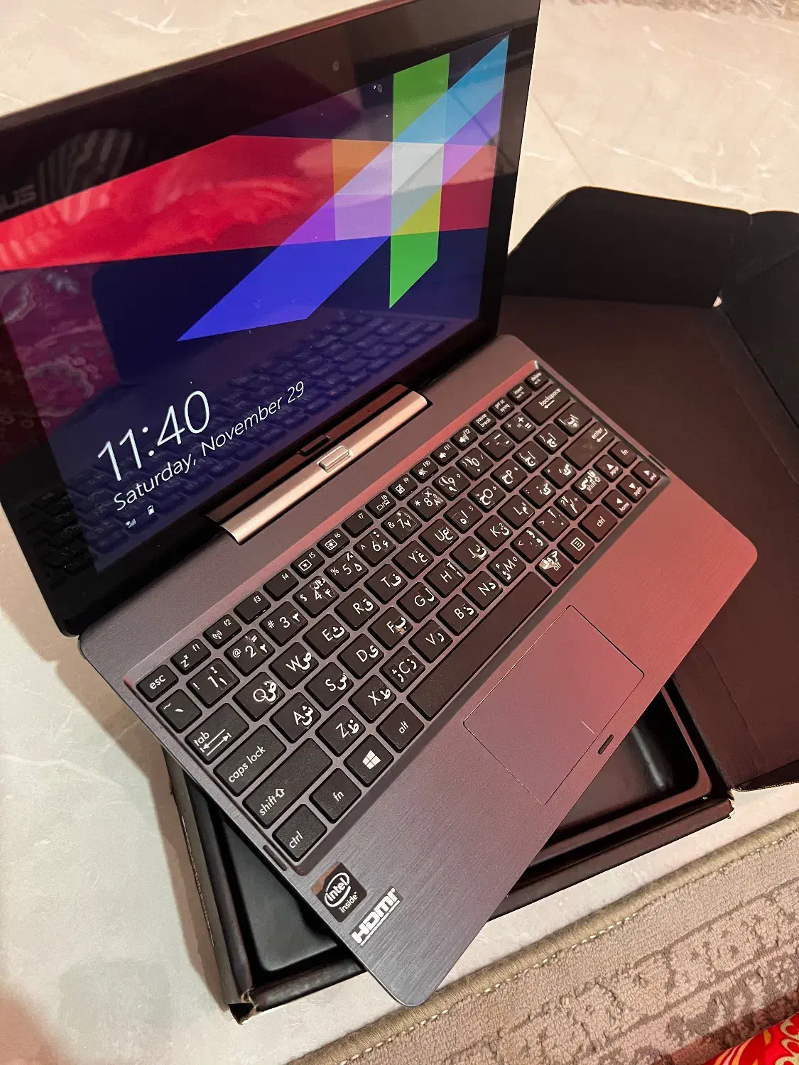 لپتاپ ایسوز T100tam|رایانه همراه|بابلسر, |دیوار