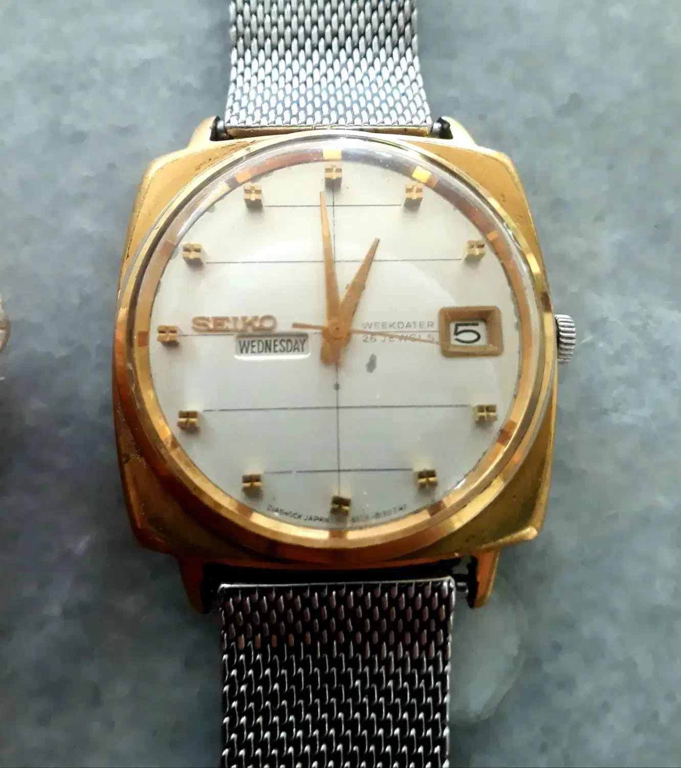 ساعت عتیقه و نایاب سیکو دو پنجره(معاوضه)|ساعت|تهران, لویزان|دیوار