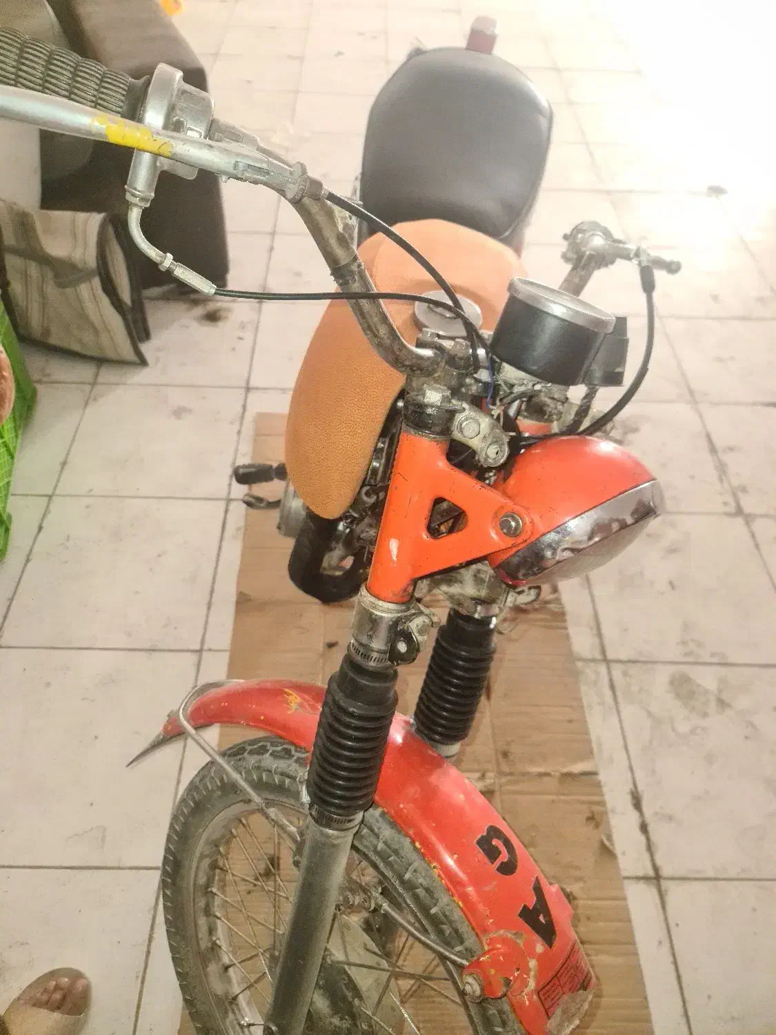 یاماها ۱۷۵ اج ag ایژ تریل|موتورسیکلت|نجفآباد, دانشگاه آزاد نجف آباد|دیوار