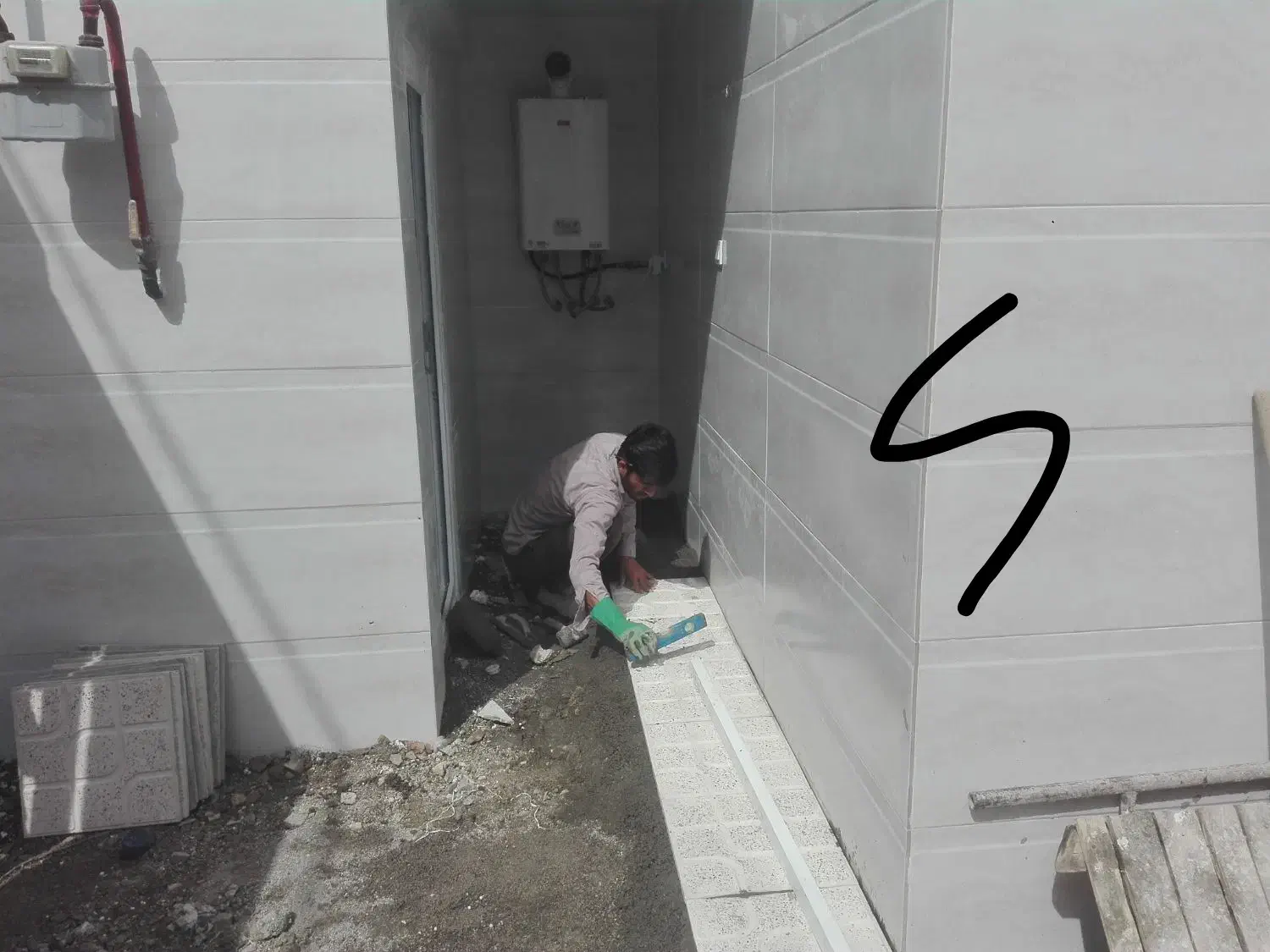 کاشی کاری و سرامیک|خدمات پیشه و مهارت|ایلام, |دیوار