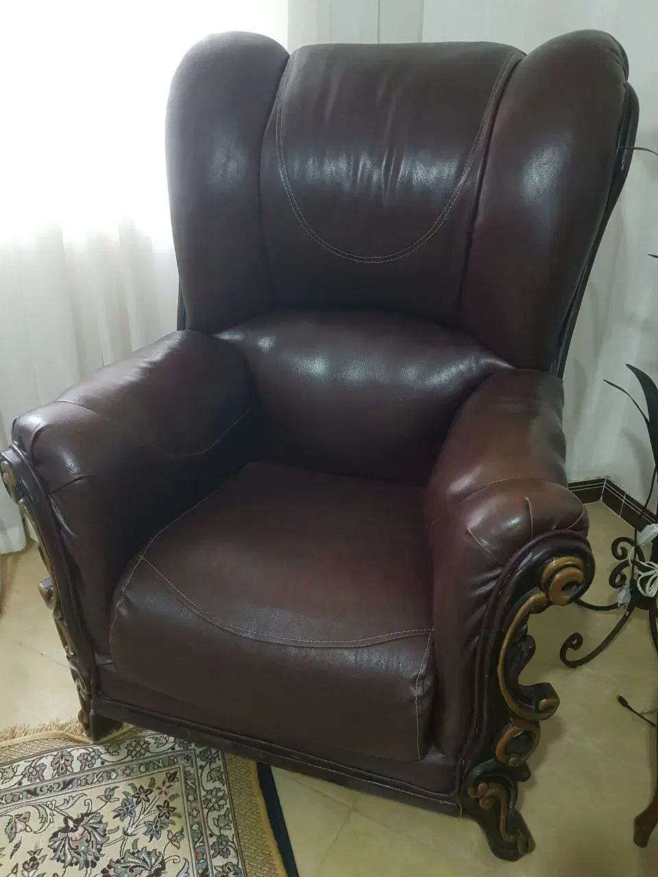 مبلمان چرمی 7 نفره|حراج|لاهیجان, گلستان|دیوار