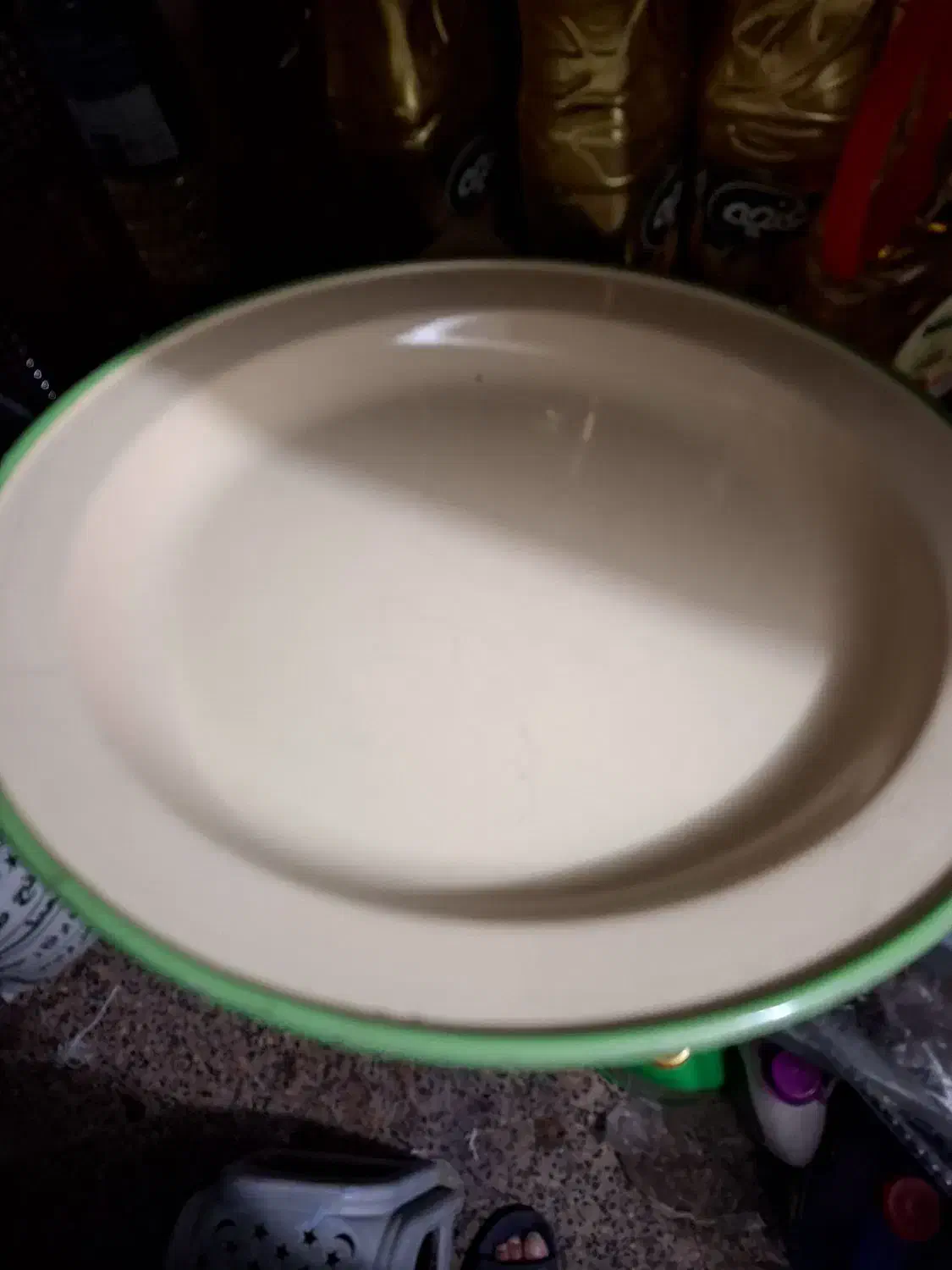 سینی بزرگ وبشقاب خورشت خوری وغذاخوری|کلکسیون اشیاء عتیقه|شیراز, خلدبرین|دیوار