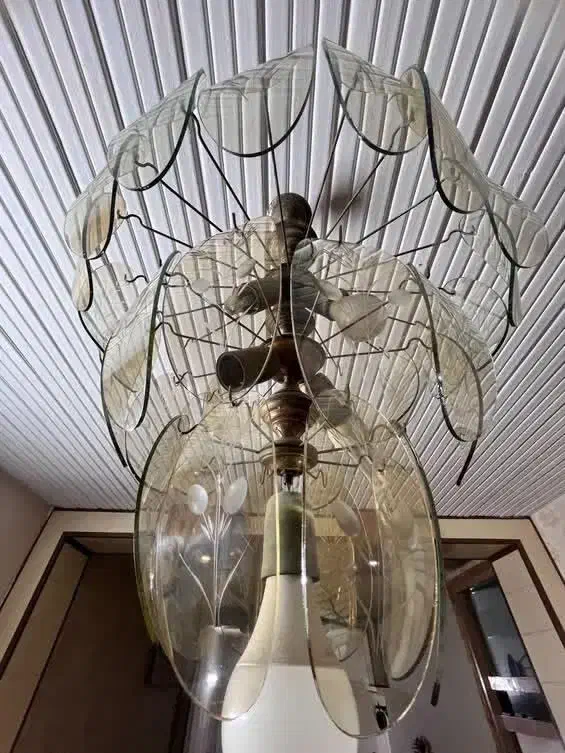 لوستر|لوستر و چراغ آویز|بندر ترکمن, |دیوار