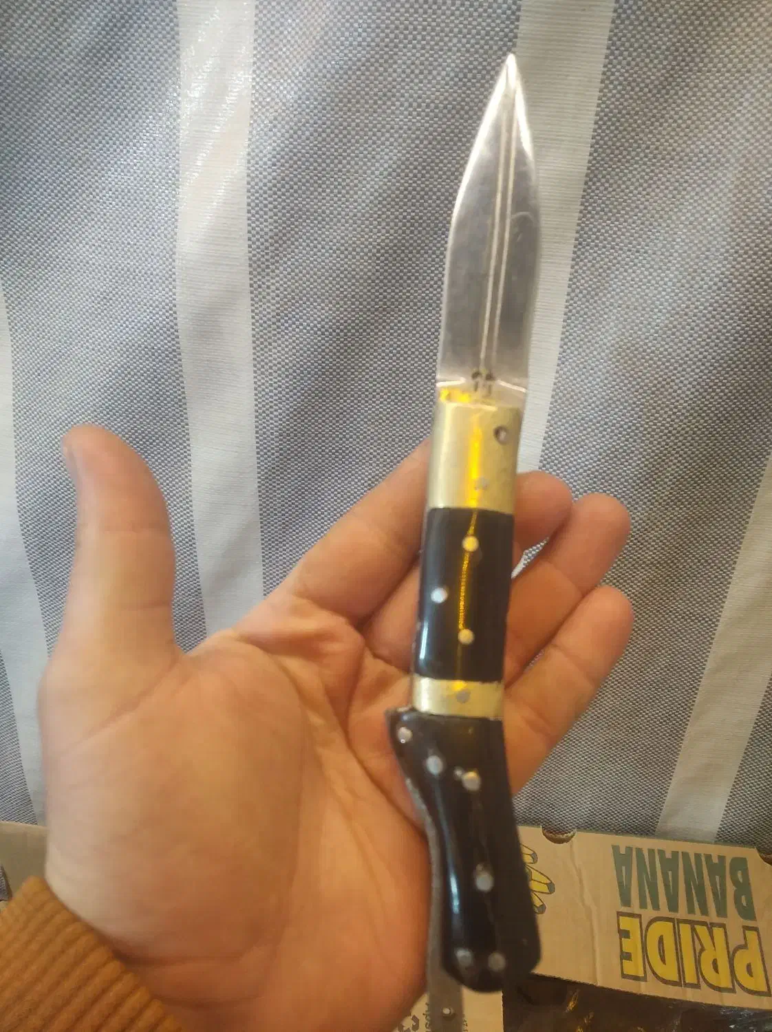 چاقو دو لب افغان بابا|کلکسیون اشیاء عتیقه|نقده, |دیوار