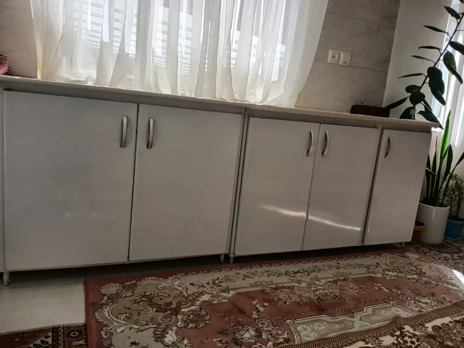 کابینت فلزی سالم|آب‌چکان و نظم‌دهنده ظروف|سنندج, |دیوار