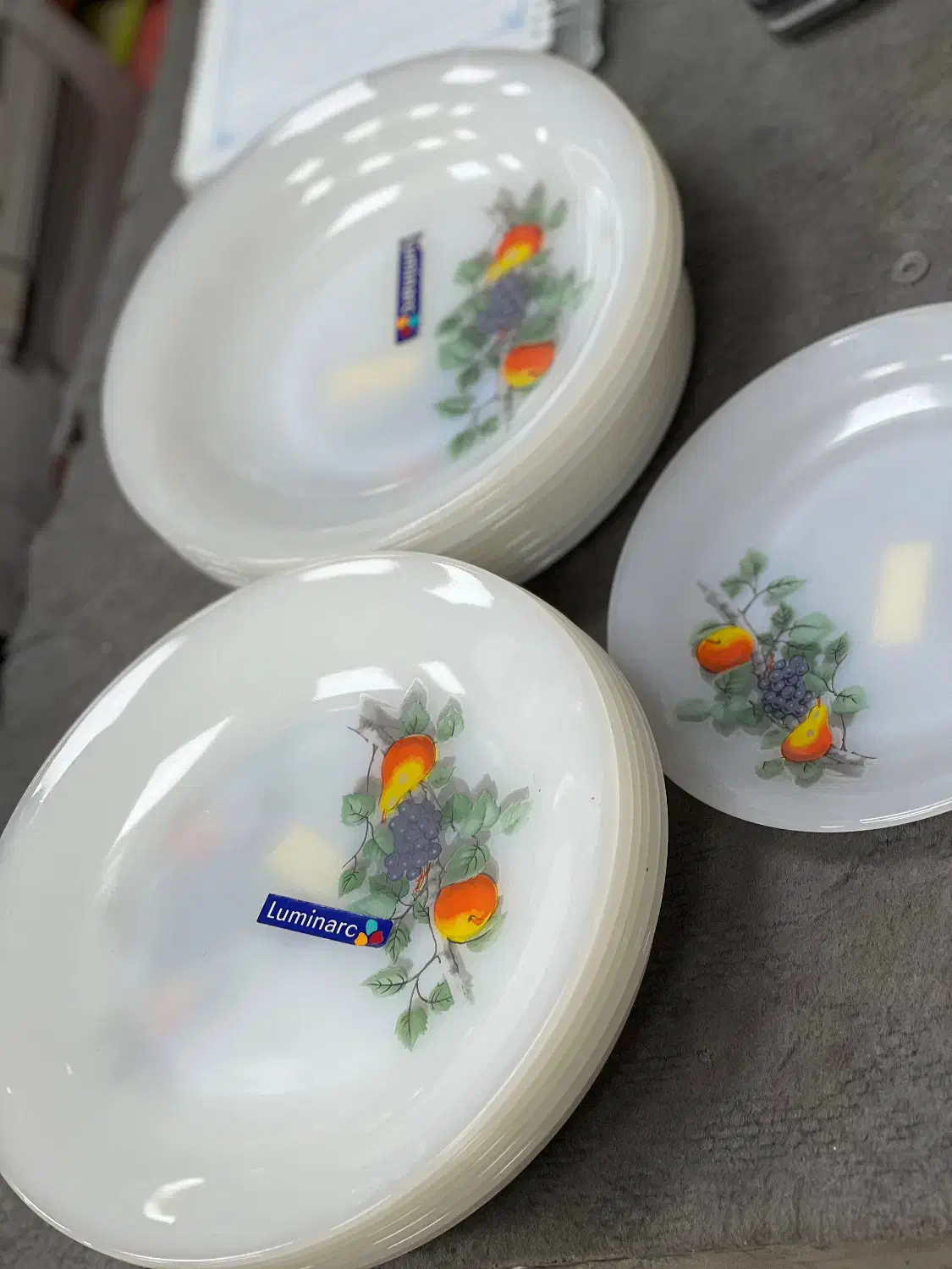 18 تکه سیب گلابی اصل فرانسه قدیمی|ظروف سرو و پذیرایی|زابل, |دیوار