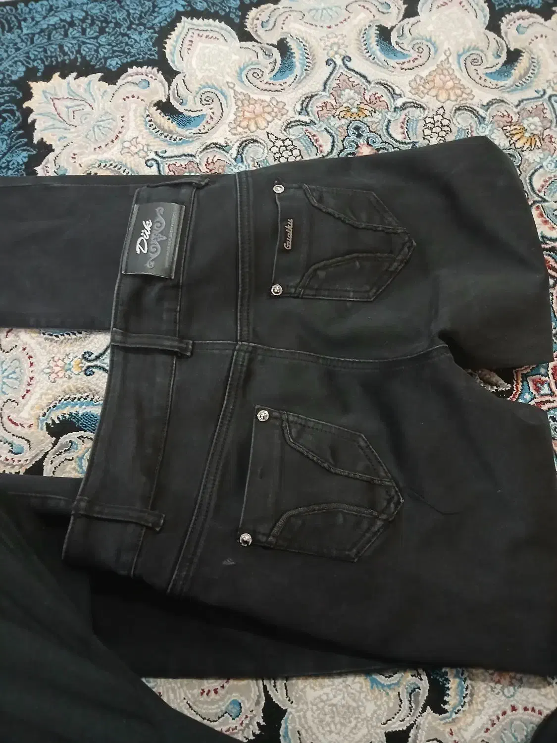 شلوار لی مشکی|لباس|کرمانشاه, |دیوار