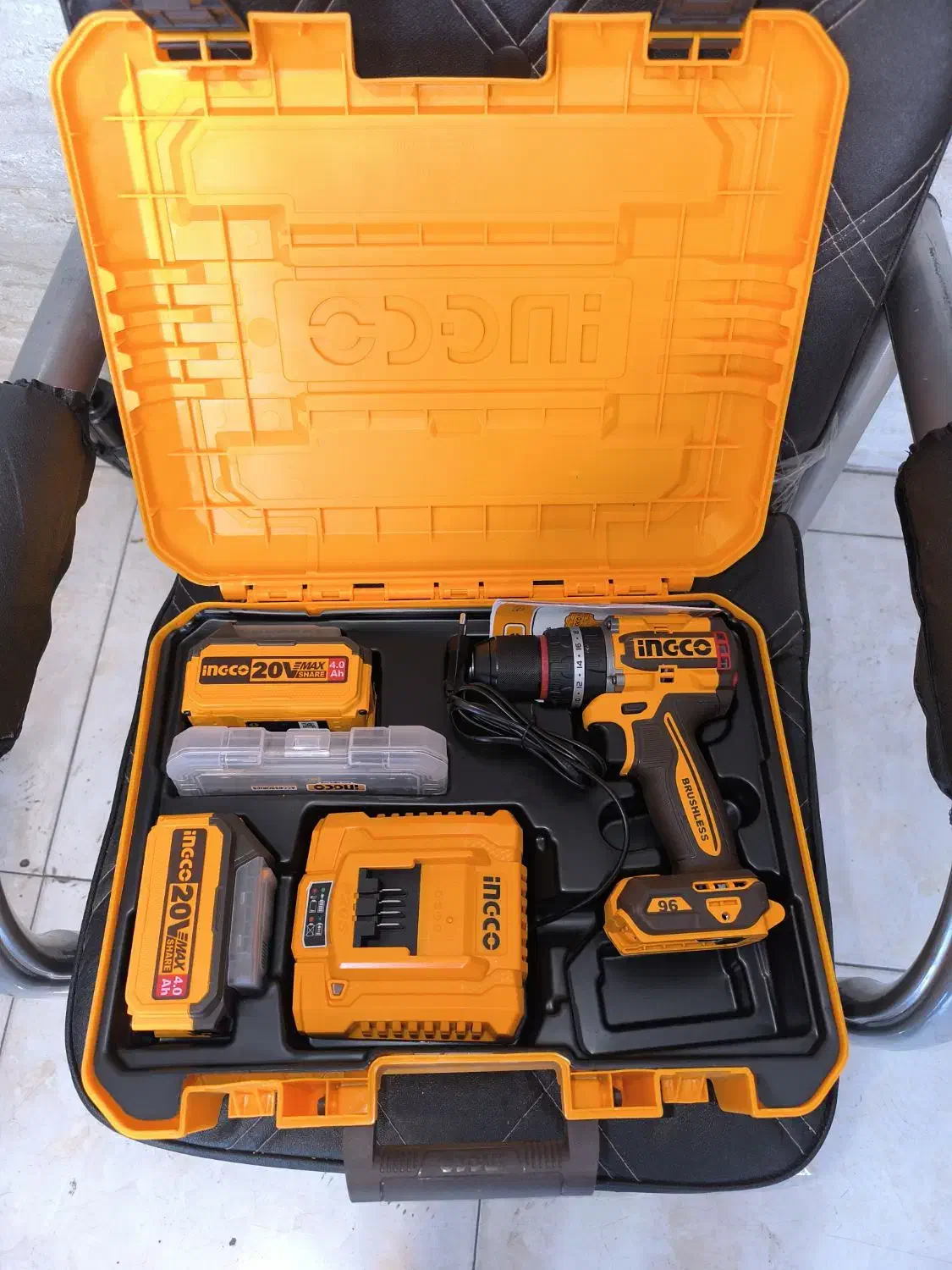 دریل شارژی چکشی براشلس اینکو مدل CIDLI20968|ابزارآلات|تهران, بهمن یار|دیوار