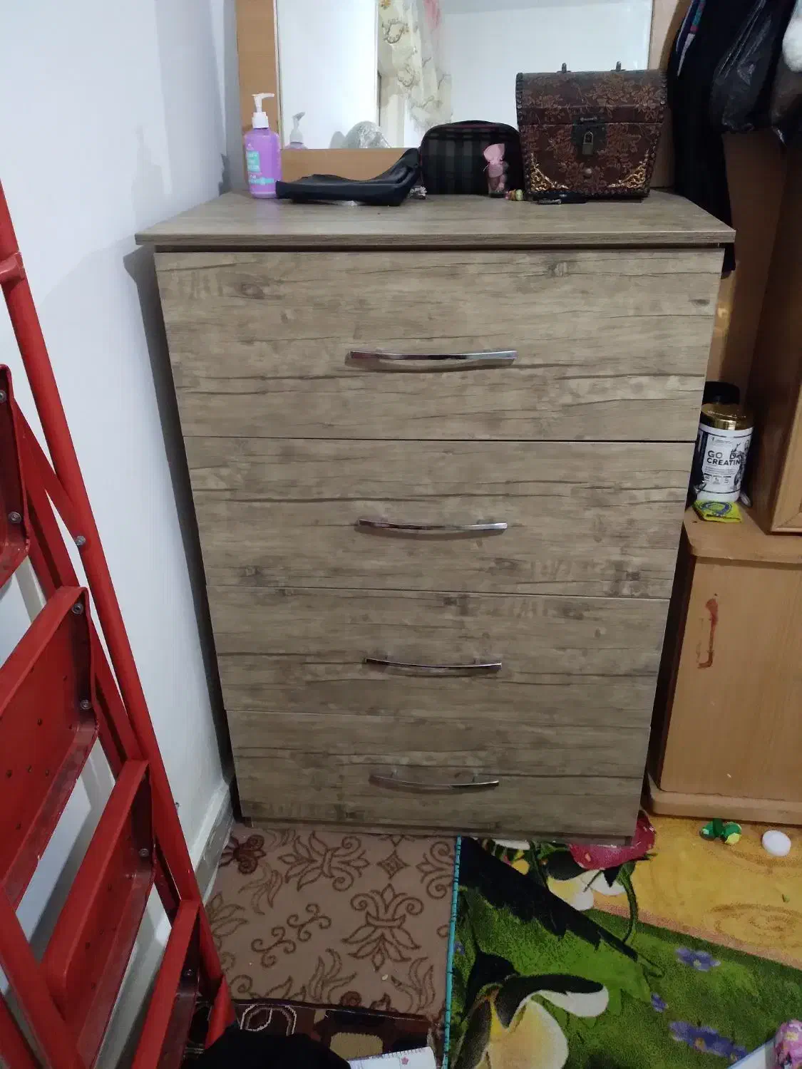 کمد دراور ۴کشویی|جاکفشی، کمد، دراور|فردیس, شهرک شهید حسینی|دیوار