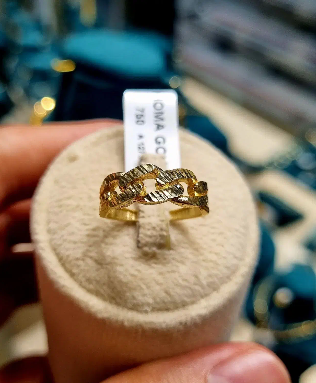 انگشتر کم اجرت هما - فقط ۱۰ درصد|جواهرات|ری, شهرری|دیوار