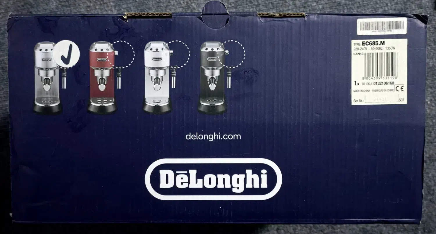 اسپرسوساز دلونگی EC685.M|سماور، چای‌ساز، قهوه‌ساز|قائم‌شهر, |دیوار