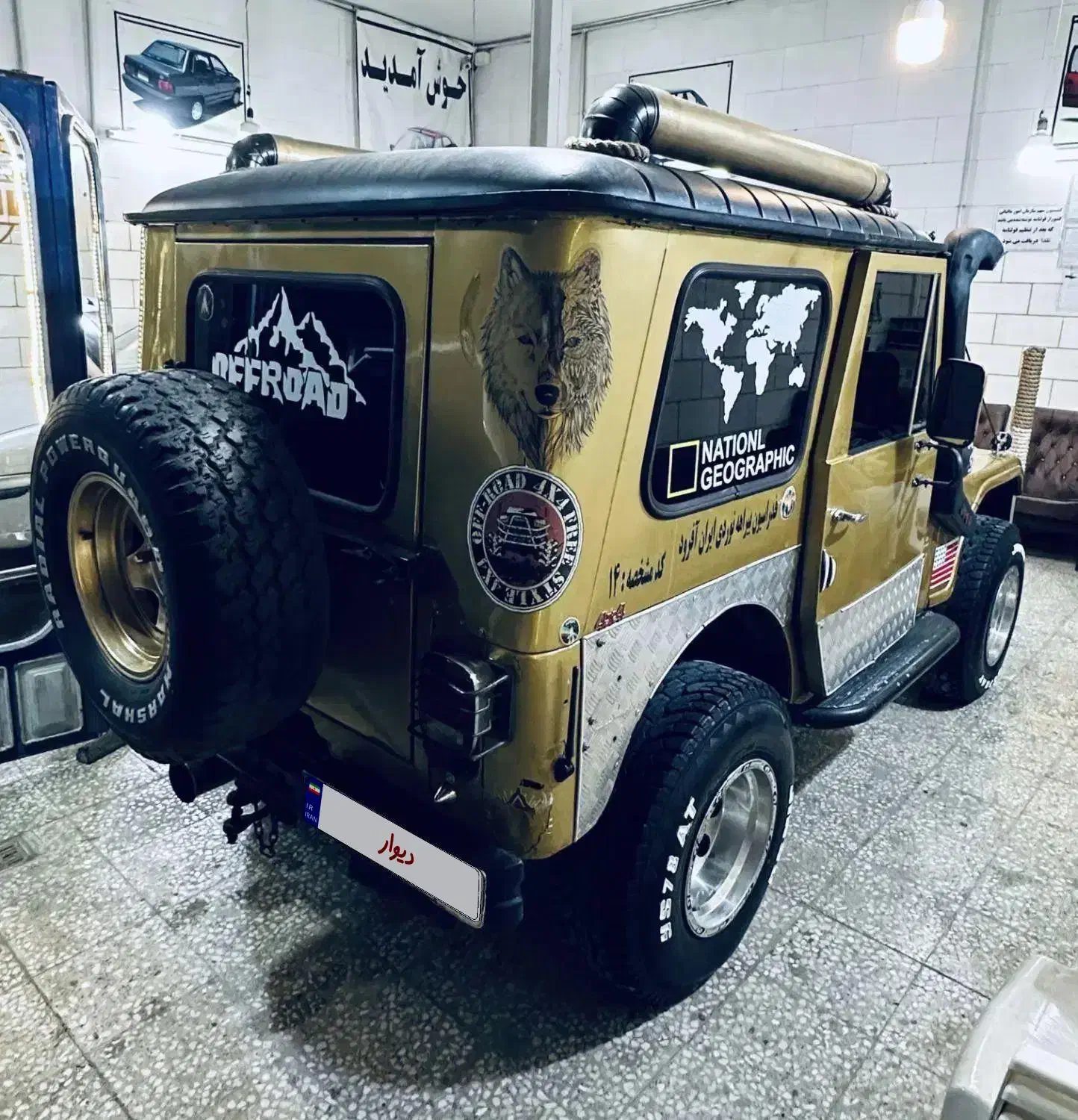 جیپ شهباز 6 سیلندر آمریکایی بدون مشابه در ایران|خودرو سواری و وانت|تهران, نیروی هوایی (پیروزی)|دیوار