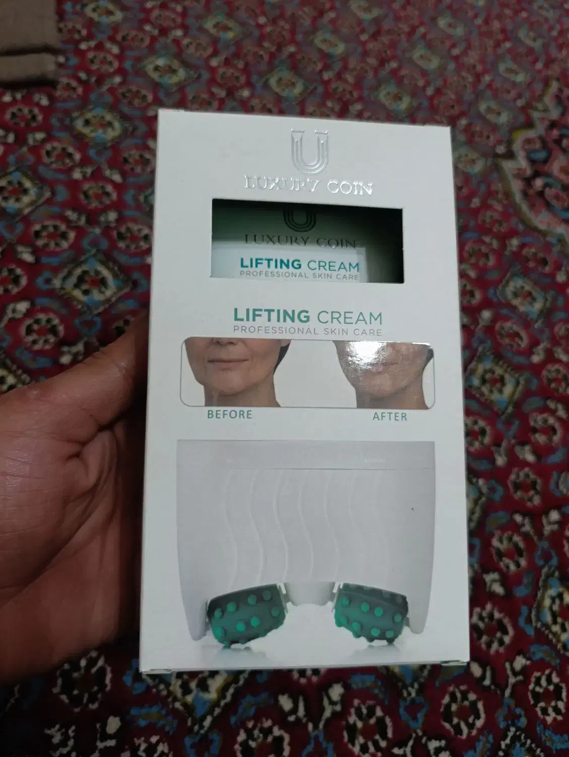 کرم لیفتینگ لاکچری کوین اصل (ماساژور دار)|آرایشی، بهداشتی، درمانی|بناب, |دیوار