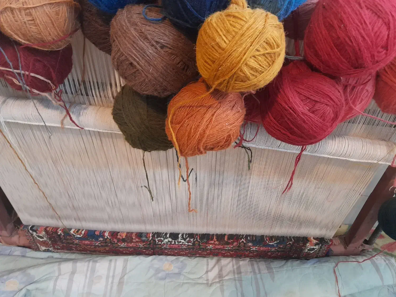 قالیچه|فرش|شهرکرد, |دیوار