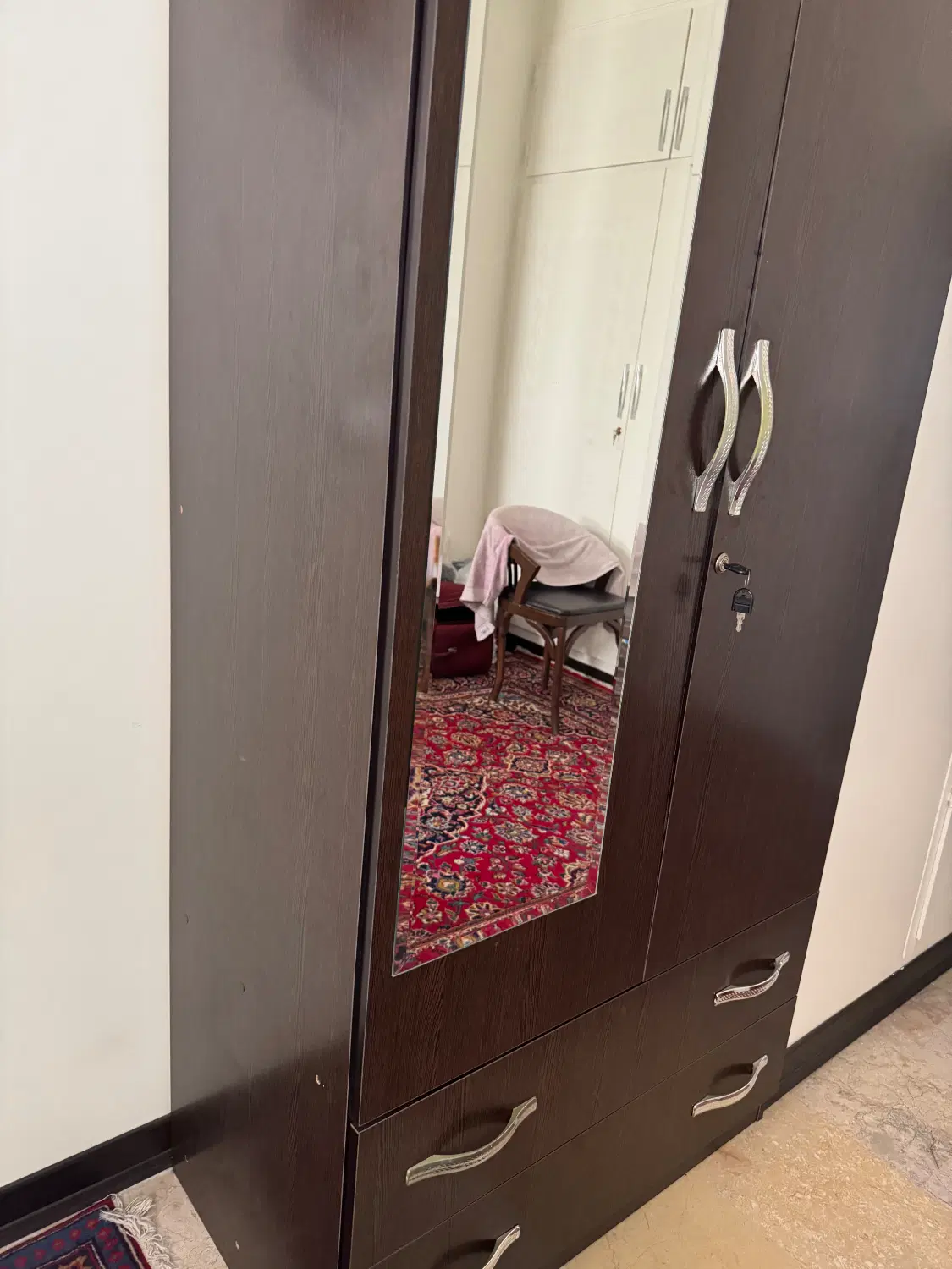 کمد و کتاب خانه سرویس تخت۲نفره|کتابخانه، شلف، قفسههای دیواری|تهران, یاخجی آباد|دیوار