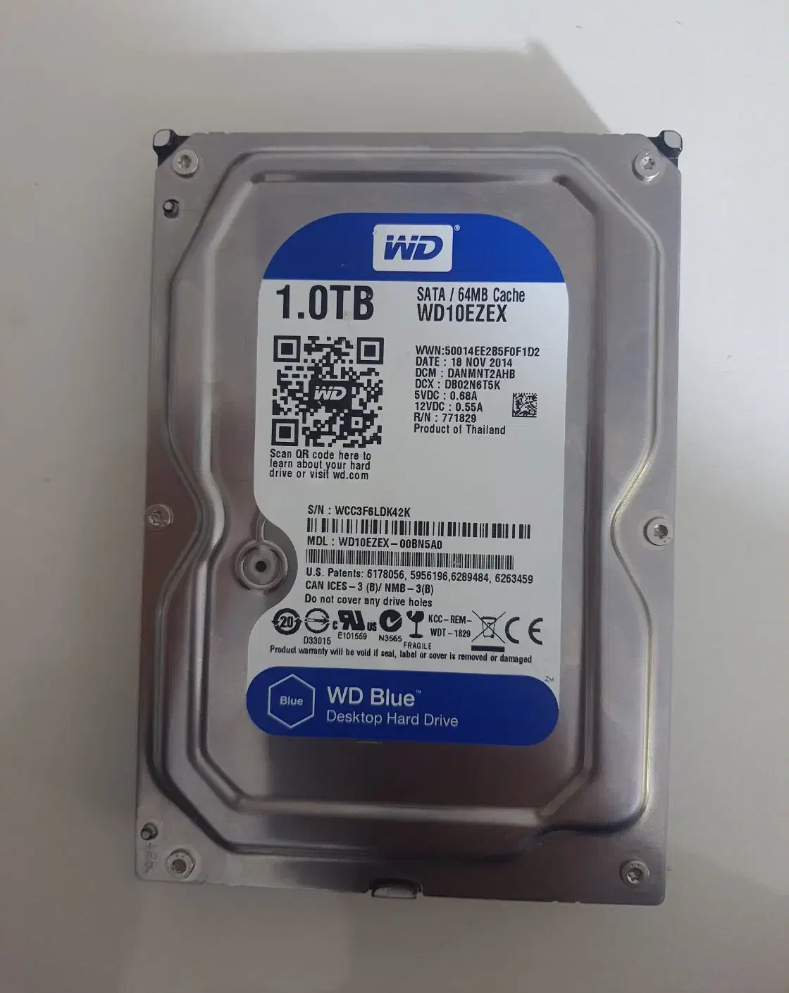 هارد یک ترا اینترنال|قطعات و لوازم جانبی رایانه|جوانرود, |دیوار