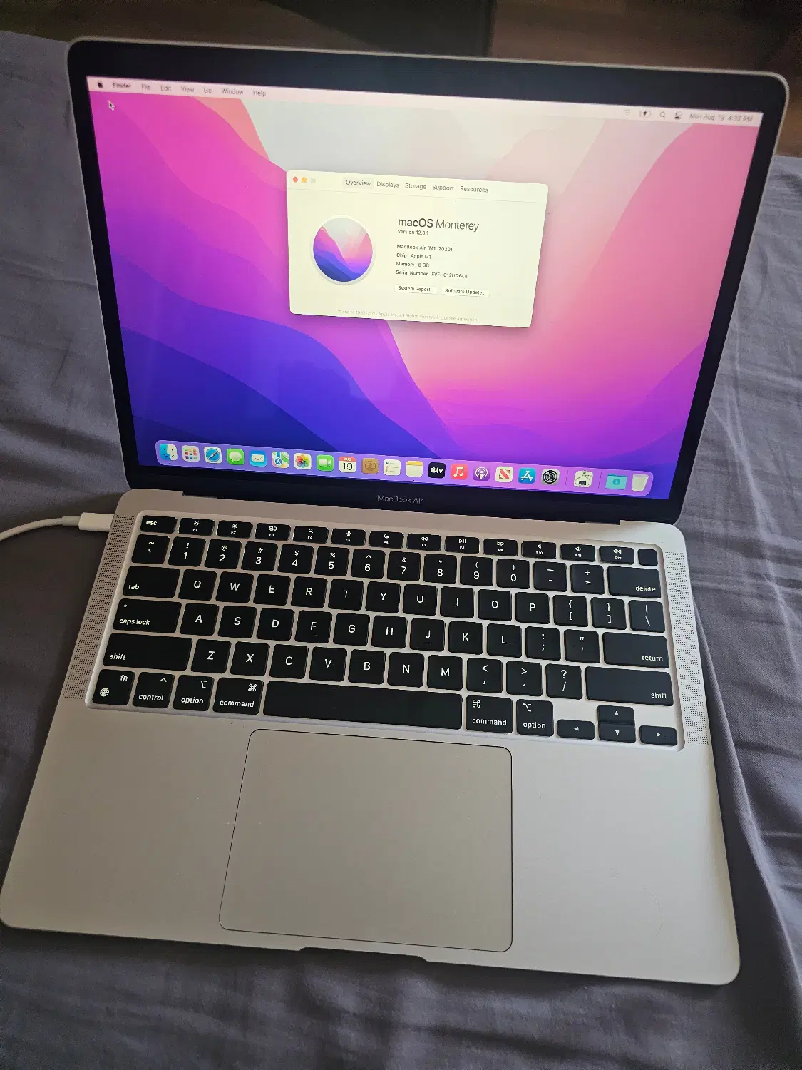 Mcbook air 2020 512|رایانه همراه|اصفهان, مهرآباد|دیوار
