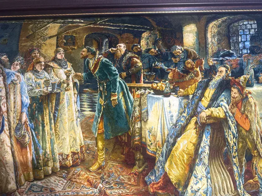 تابلو فرش تزار هفتاد رج تبریز|تابلو فرش|تهران, پونک|دیوار