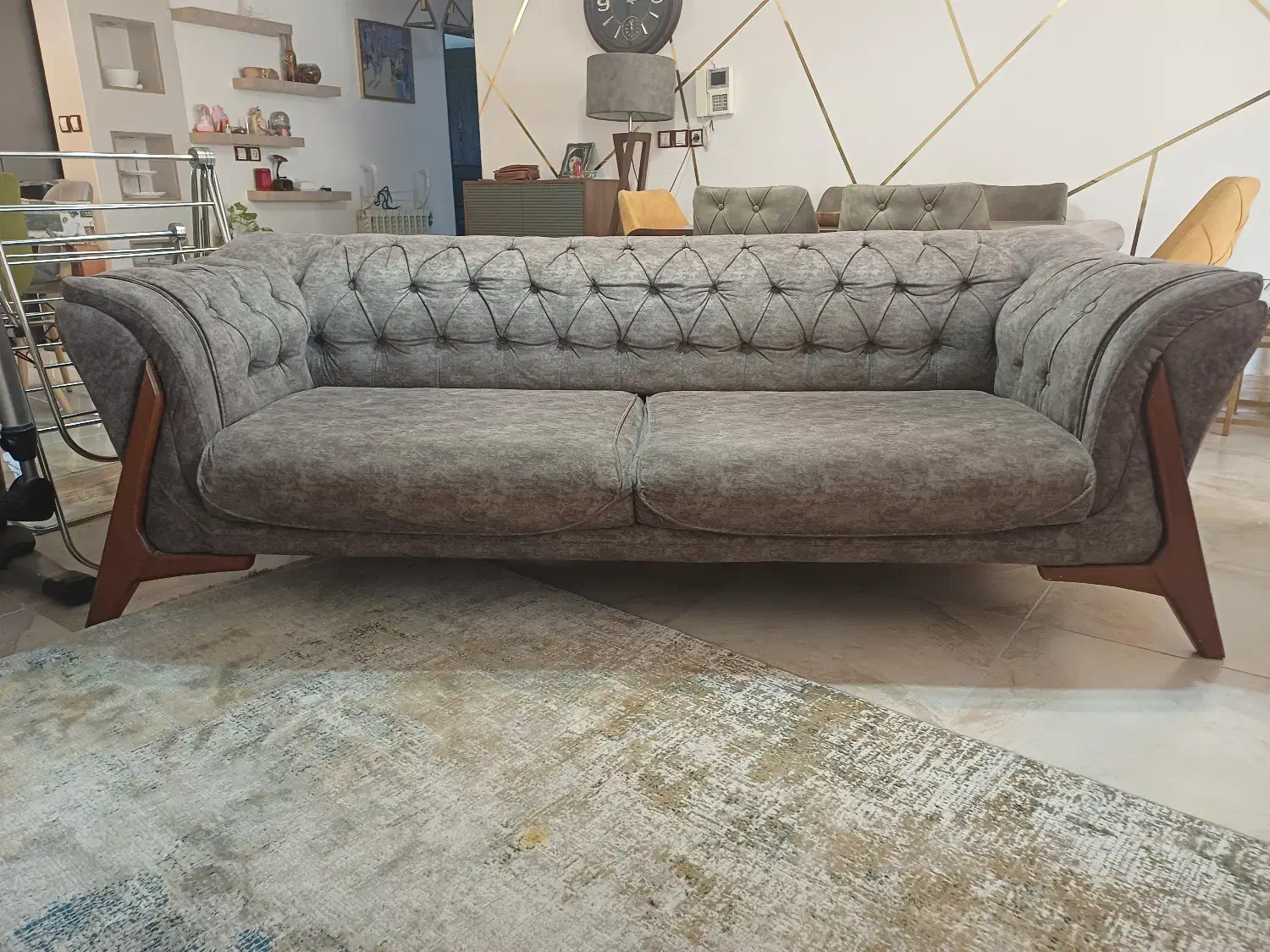 مبل سه نفره|مبلمان خانگی و میز عسلی|ساری, |دیوار