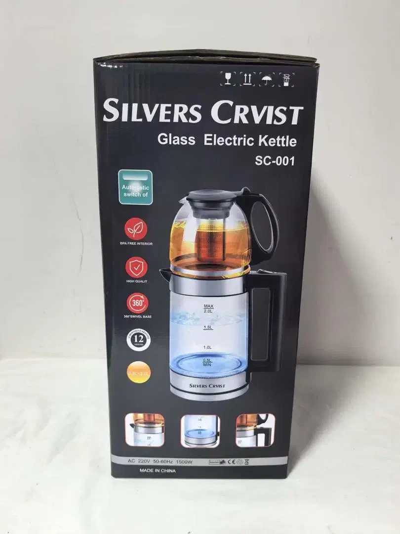 چایساز پیرکس سیلورکرست زیر قیمت بازار|سماور، چایساز، قهوهساز|تهران, شوش (باغ آذری)|دیوار