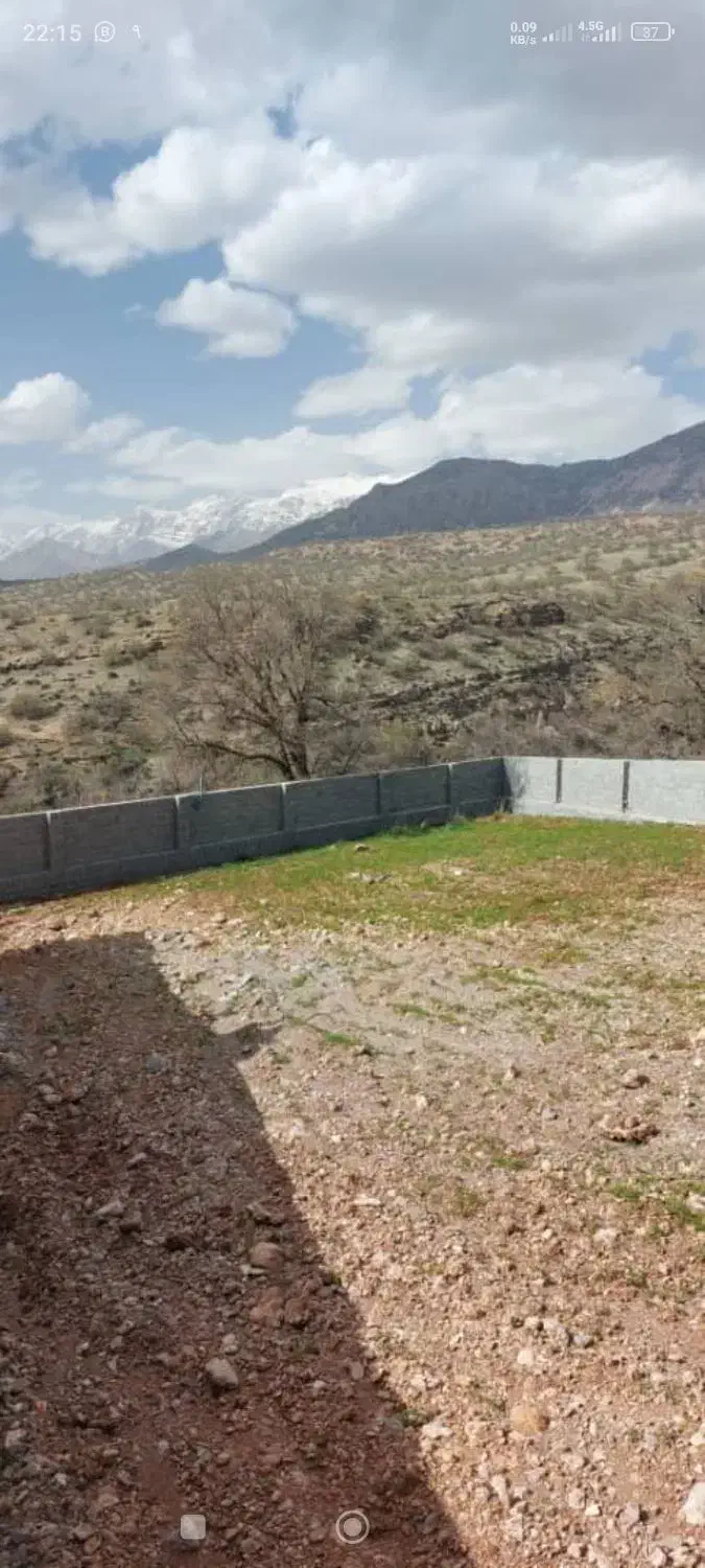 ۸۰۰ متر تنگ سریز ،پروانه دار|فروش زمین و ملک کلنگی|یاسوج, |دیوار