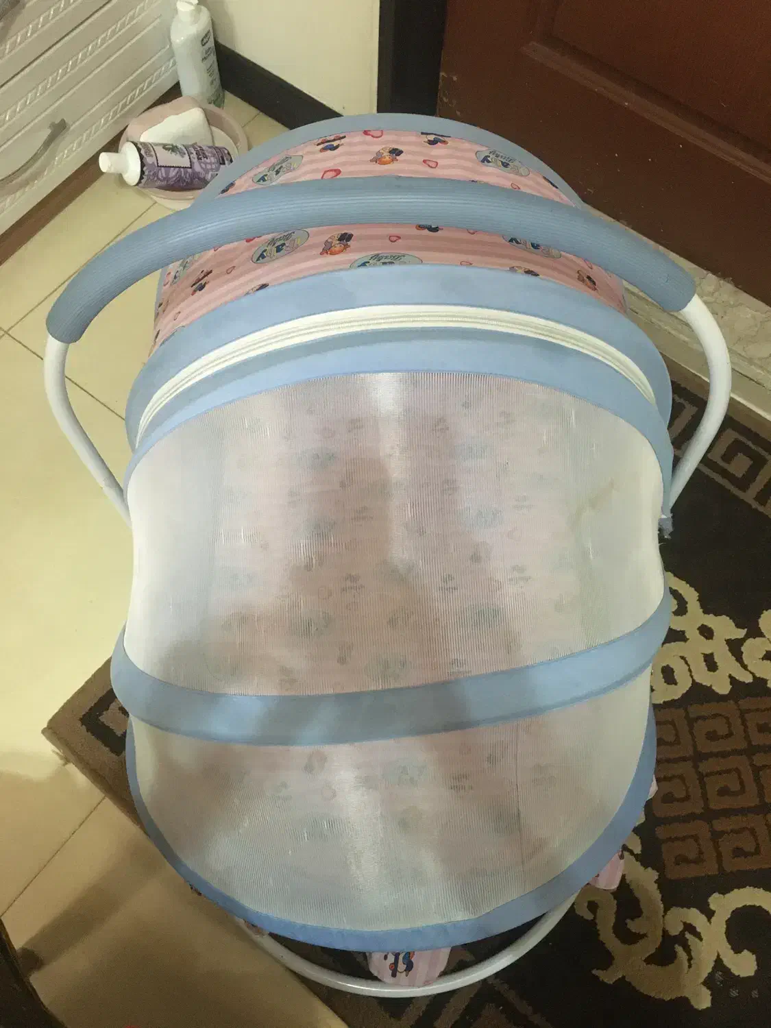 تخت تاشو مسافرتی کودک|تخت و سرویس خواب|رودهن, |دیوار