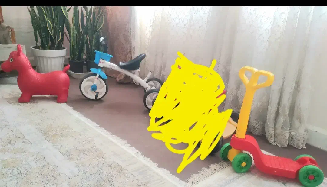 سهچرخه،عروسک بادی،اسکوتر|اسباببازی|دهلران, |دیوار