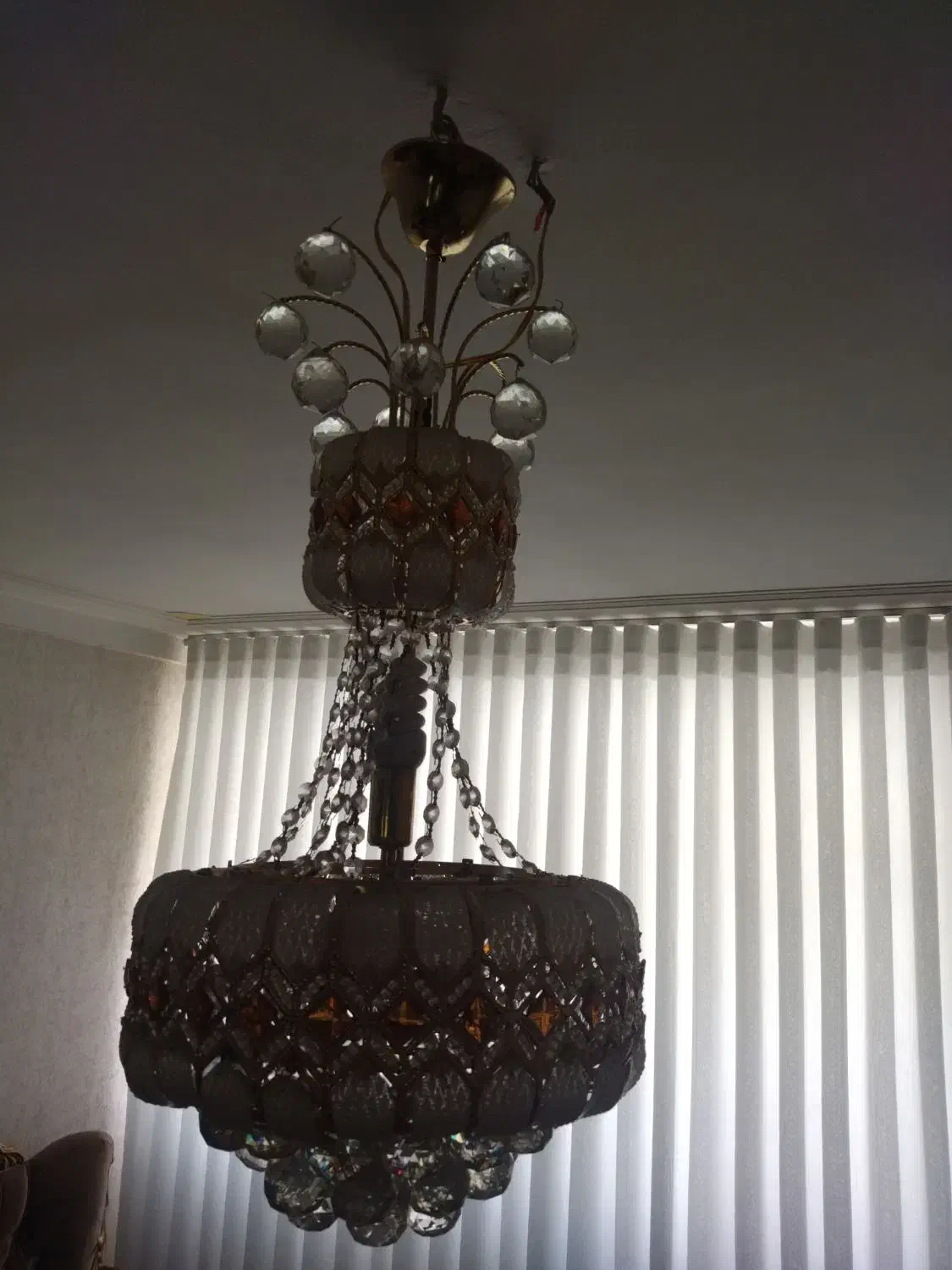 دو عدد لوستر شکیل|لوستر و چراغ آویز|قزوین, |دیوار