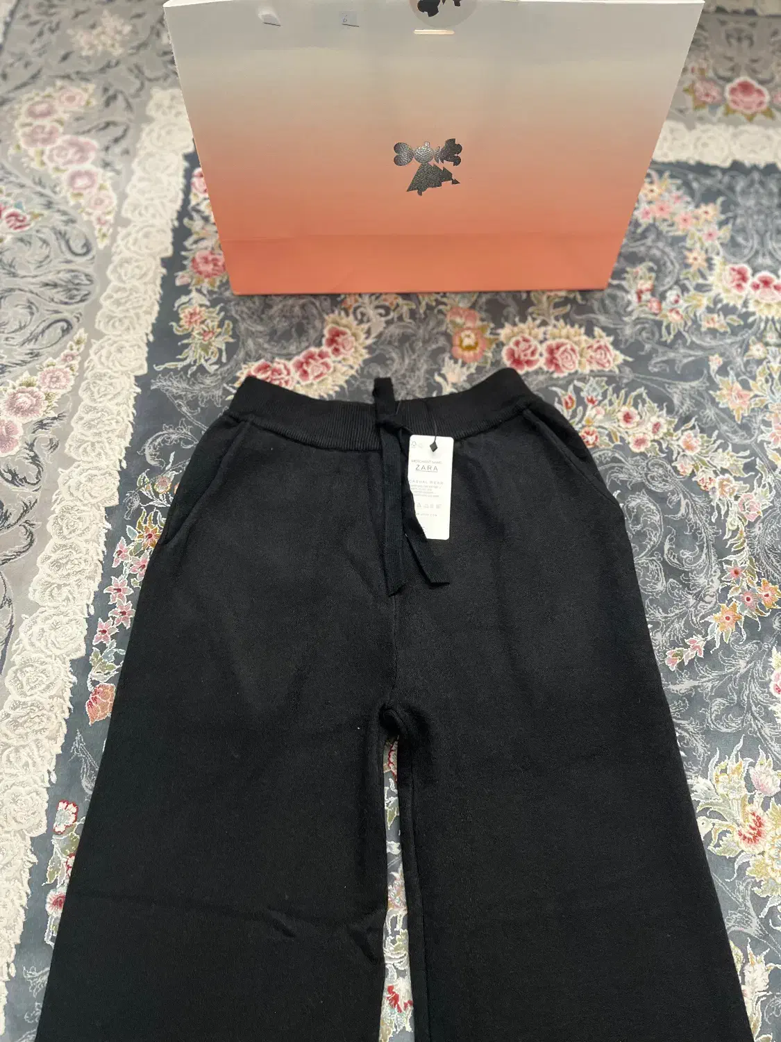 شلوار مدل واید لگ جنس بافت ضخیم  زارا|لباس|تهران, سجاد|دیوار