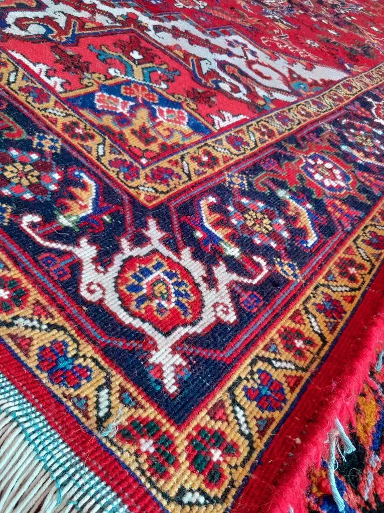 یک جفت فرش 6متری هریس اصل تاجری|فرش|صوفیان, |دیوار