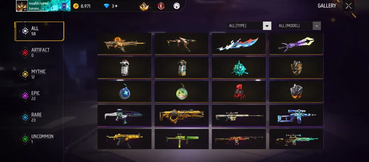 اکانت فری فایر|کنسول، بازی ویدئویی و آنلاین|شاهین‌شهر, شهرک گلدیس|دیوار