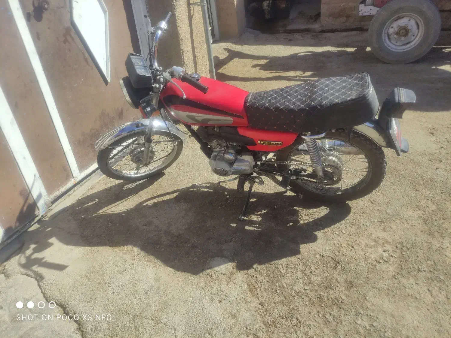 موتور۲۰۰ مزایده|موتورسیکلت|حمیل, |دیوار