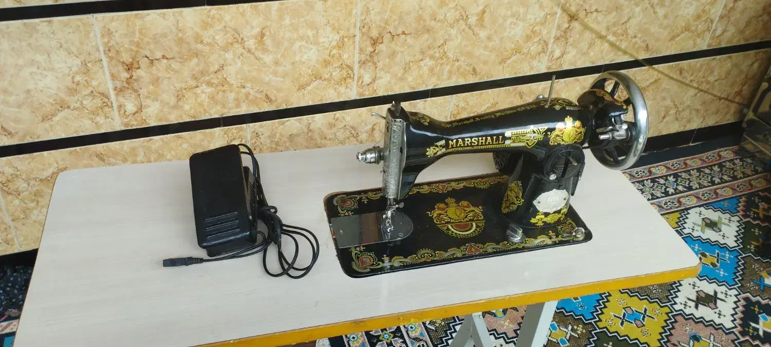 چرخ خیاطی با همراه میز|چرخ خیاطی و ریسندگی|ماسال, |دیوار