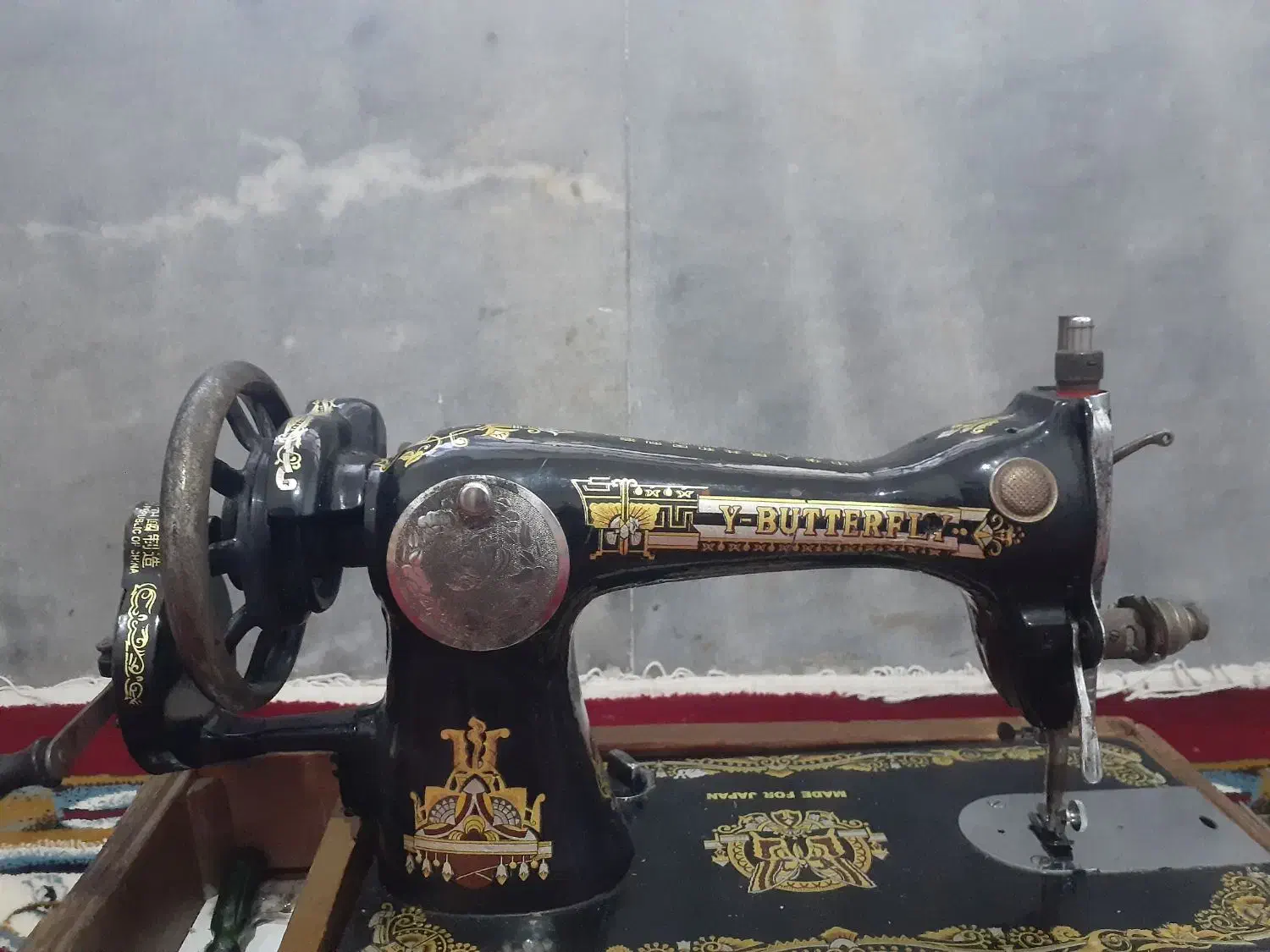 چرخ دستی|چرخ خیاطی و ریسندگی|اندیمشک, |دیوار