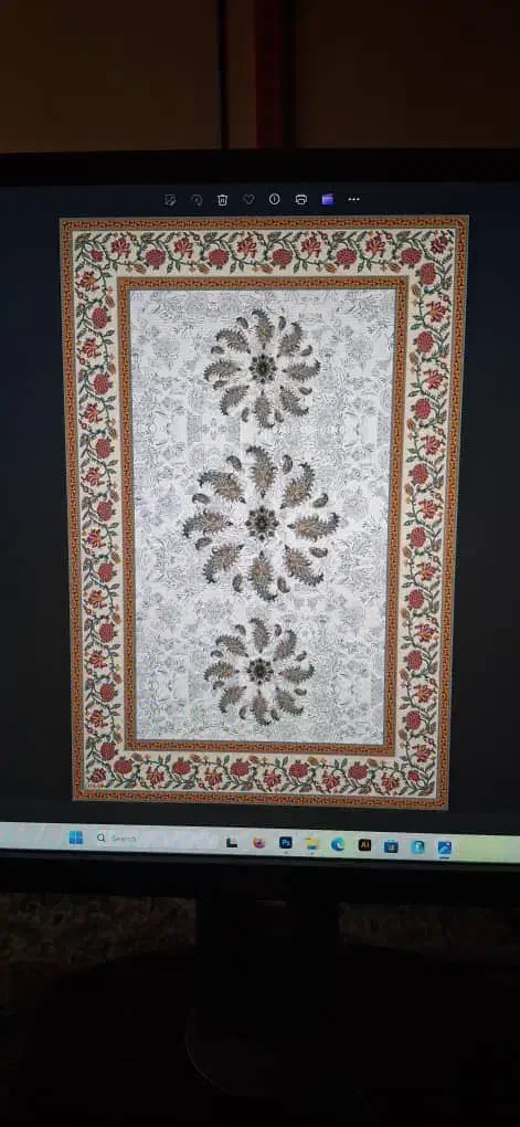 رومیزی وزیر سفره|پرده، رانر، رومیزی|یزد, |دیوار