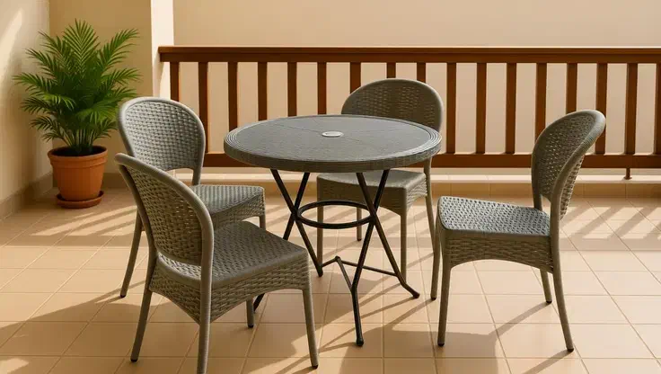 صندلی حصیری بدون دسته کد 972|میز و صندلی غذاخوری|شوشتر, |دیوار